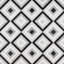 Bowery 8x8 Geometric Polished Marble Mosaic Tile