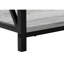 Table d'appoint, côté, bout, table de chevet, lampe, salon, métal stratifié, contemporain, moderne-231741673