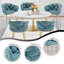 Chaise rembourrée en velours Modern-2118492724
