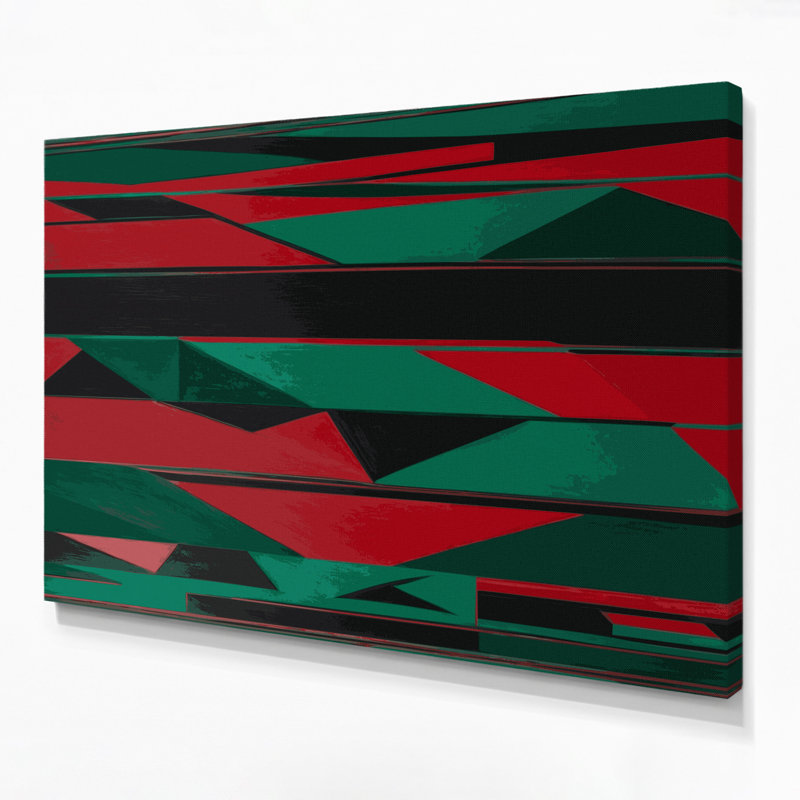 Hard Edge 66 Grey Canvas Wall Art, 11" H x 14" W