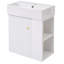 Meuble-lavabo flottant 21,6 po avec lavabo en céramique-966533360