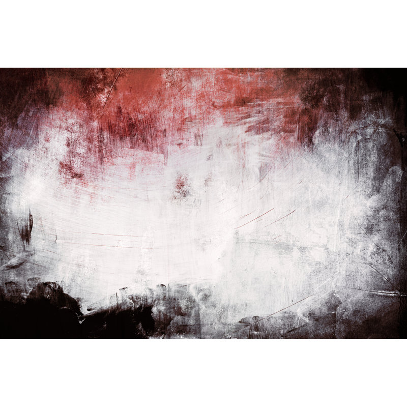Red Grungy Background by Jessicahyde - Wrapped Canvas Print, 81cm H x 122cm W x 3.8cm D