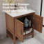 Armoire de meuble-lavabo sur pied 36 po sans comptoir