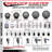 4 Piece Polyurethane Caster Set-92128019