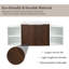 Meuble-lavabo mural simple 48 po avec plateau en résine-1855121182