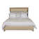 Louise/Lawrence King Upholstered Low Profile Panel Bed