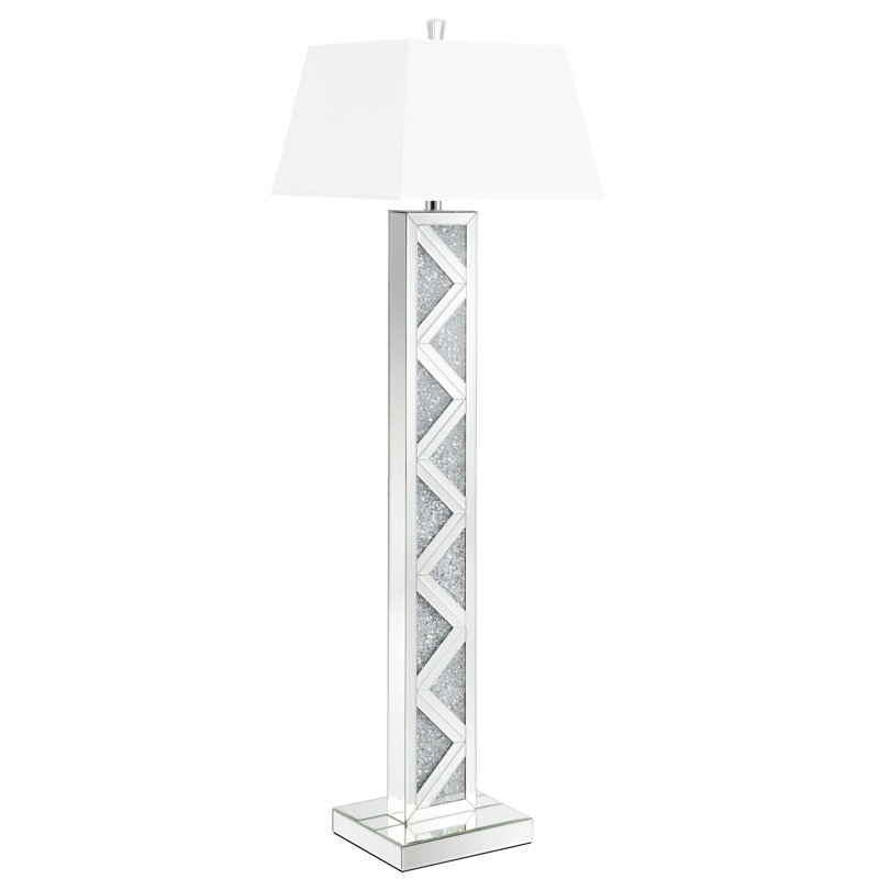 Lampe sur pied en acrylique 65 pouces Boltz