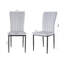 Aazad 119.38cm H Fabric Upholstered Metal Side Chair-1120629441