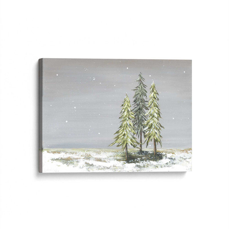 «First Snow» par Soulspeak & Sawdust, reproduction d'art, L 40 x H 30, Toile tendue, Ne s’applique pas