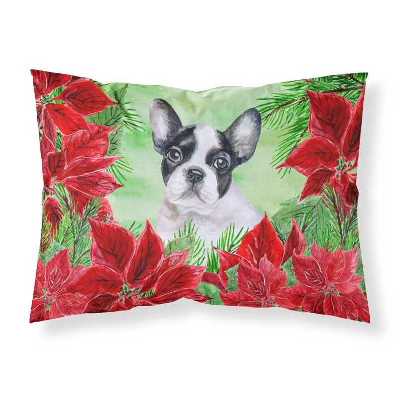 Microfiber, Black White French Bulldog