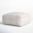 Iyanola 34'' Wide Square Geometric Pouf Ottoman-1011528818