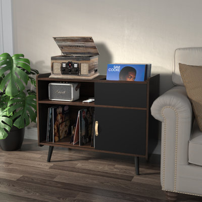 Metal 30.51'' H Media Cabinet