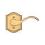 Curve Lever Door Lever-335064356