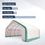 Abri de rangement en treillis simple l 15 pi l 20 po