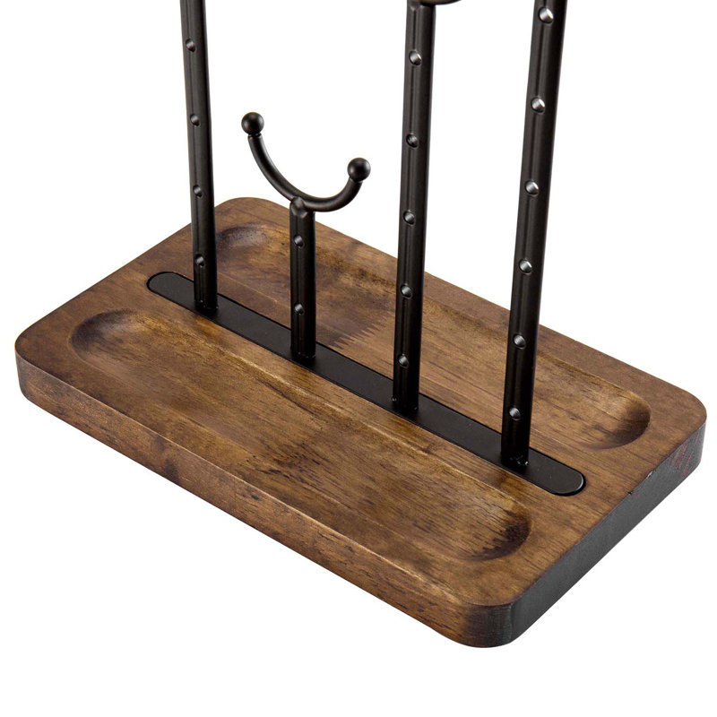 Tabletop Jewellery Stand, Coffee