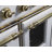 ILVE Majestic II Series 40 inch Dual Fuel Range with 6 Sealed Burners, Griddle (Glass Door)-48279886-48279861