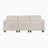 Pankova 89" Modern & Contemporary Corduroy Sofa with Integrated Hidden Storage Under Seat, Functional Arm Chair with USB Port and Storage-1956981755