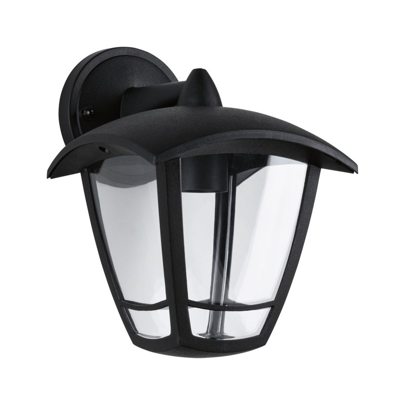 Black Outdoor Wall Lantern