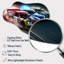 Horloge murale American Stock Car Racing V - Blue Cloud-105415993