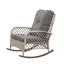Chaise berçante d'extérieur en osier Roschelle-998570576