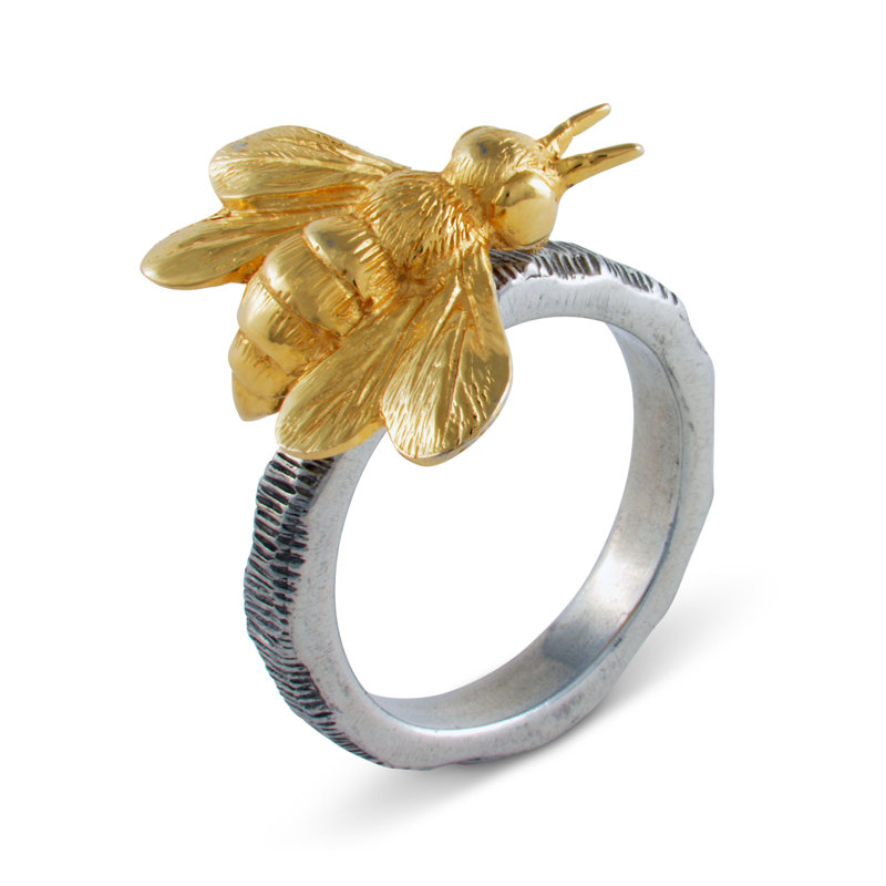 Bee Metal Napkin Ring