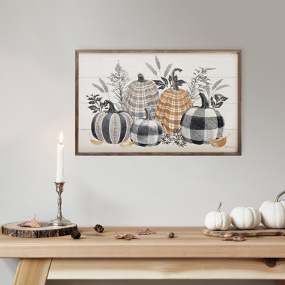 Harvest Classics I Five Pumpkins By Beth Grove