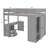 Ieishia Kids Loft Bed-946662598-946662592