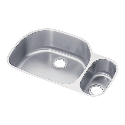 Évier de cuisine à double cuve encastrable L 31,5 po x l 21,125 po Lustertone
