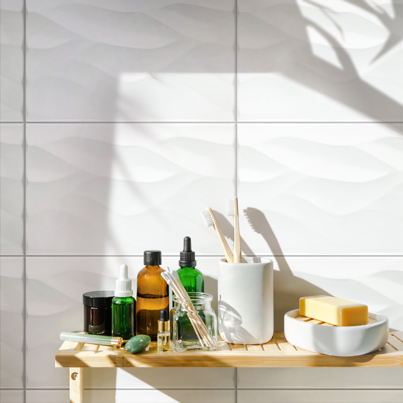 More 10" x 16" Ceramic Subway Wall Tile