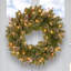 The Holiday Aisle® 24 in. Glittery Mountain Spruce with LED Lights