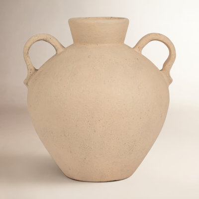 Bronsyn Handcrafted Terracotta Table Vase