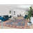 Light Blue Kazak Oriental Area Rug