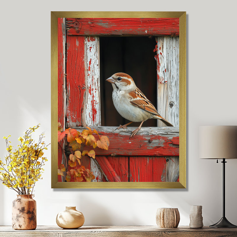 Galbraith - Animals Wall Art Prints, H 40 po x l 30 po, Reproduction encadrée sans passe-partout, Doré