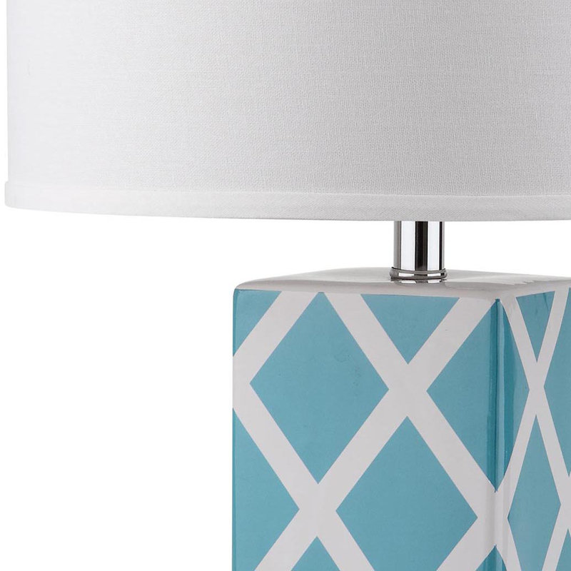 Ensemble de lampes de table de 27 po Baret, Bleu pâle