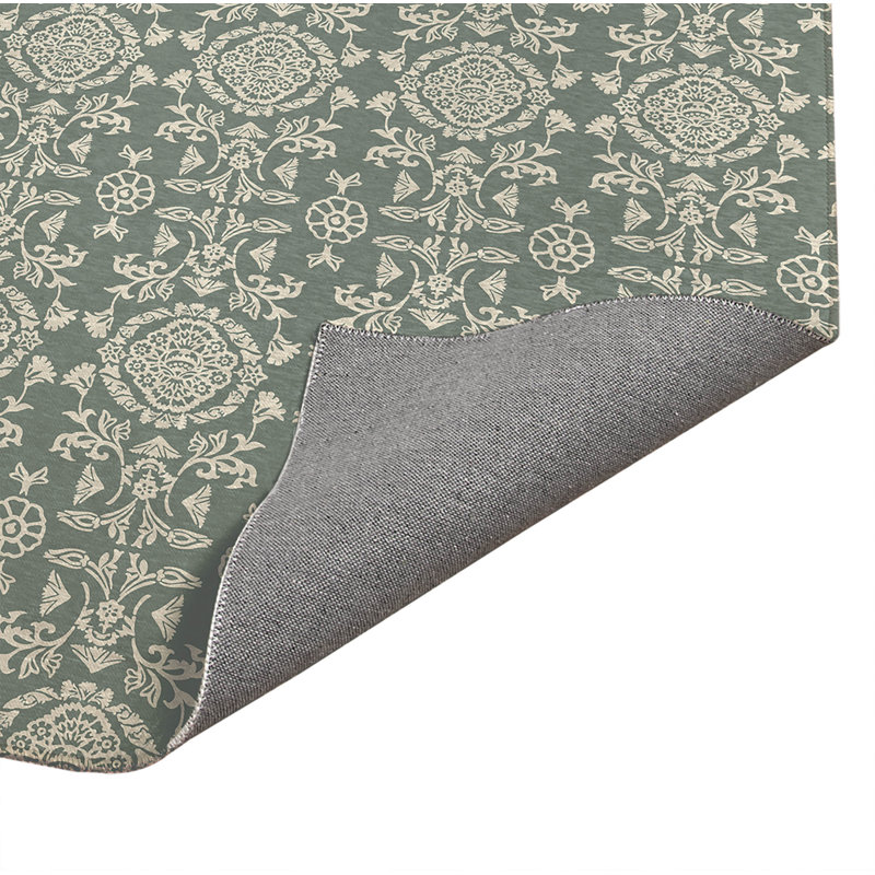 Tapis de bureau léger Aubry, H 0,1 po x l 84 po x P 60 po, Sauge