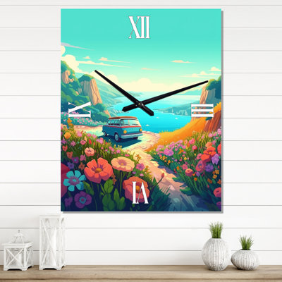 Horloge murale Janeann