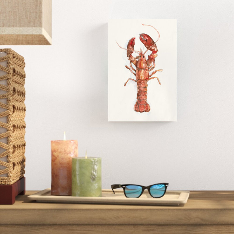 Homard salé II, H 12 po x l 8 po