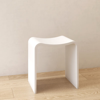 Solid Surface Shower Stool