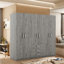 Armoire 6 portes avec 3 tiroirs Eford-223136243