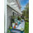 Vinyl Pergola with Canopy-90611497