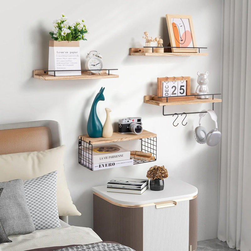 Platten 4 Piece Floating Shelf
