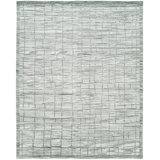 Shonda Abstract Area Rug in Gray/Ivory