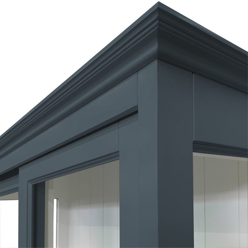 Benjamin-James Display Cabinet, Blue Grey