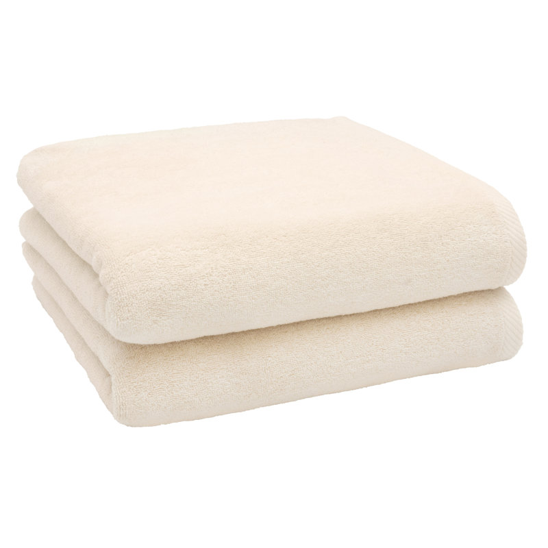 Serviette de bain en coton turc , Beige