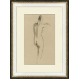 Charcoal Nude 1 Print