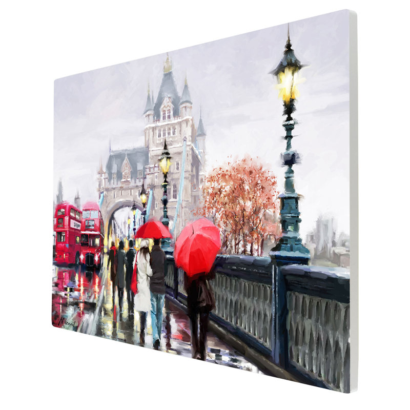 MACNEIL STUDIOS Traditional Cities & Countries Wall Decor on Ceramic