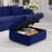 Chrishonna Velvet Sectional-1215660386