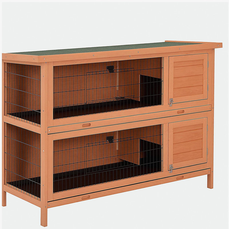 Cage à lapin en bois