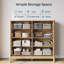 Commode 8 tiroirs 47 "avec pieds en bois massif-134133988