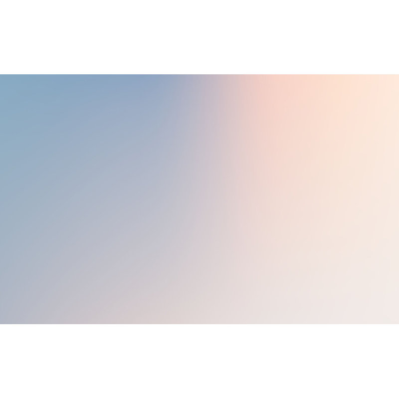 Murale pelez et collez de qualité supérieure - ciel pastel dégradé, L 96 po x l 120 po